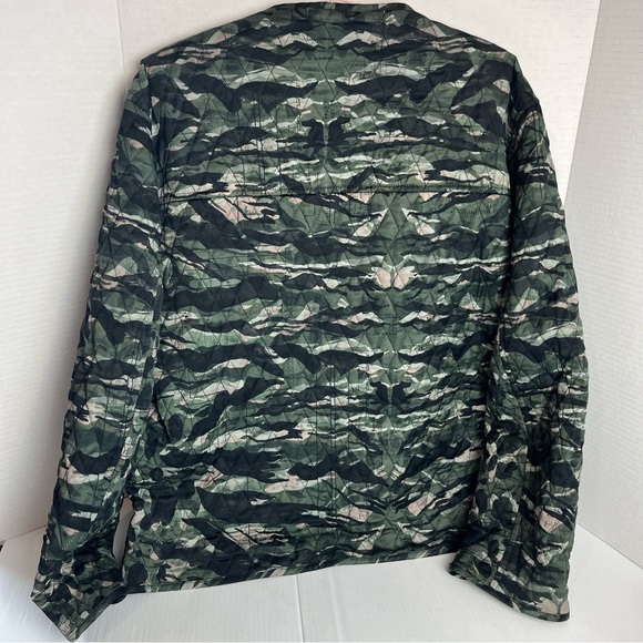 All Saints Camouflage Quilted Utility Jacket - Picture 7 of 7